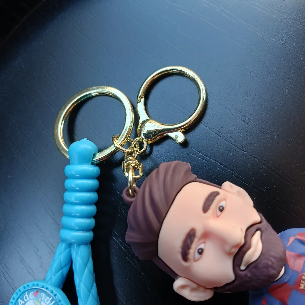 Lionel Messi Keychain Argentina soccer player